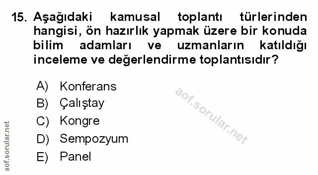 Soru 15