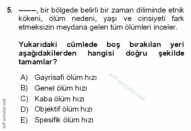Soru 5
