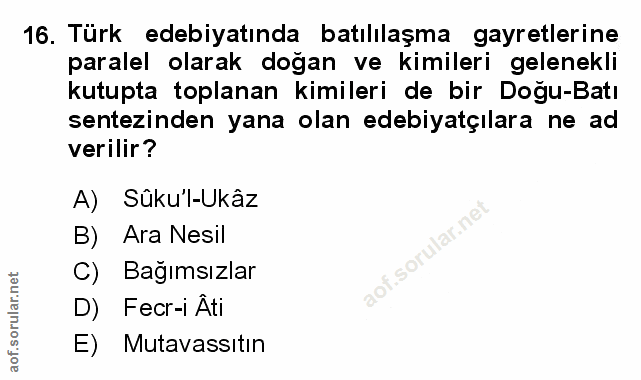 Soru 16