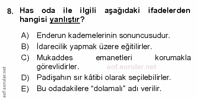 Soru 8