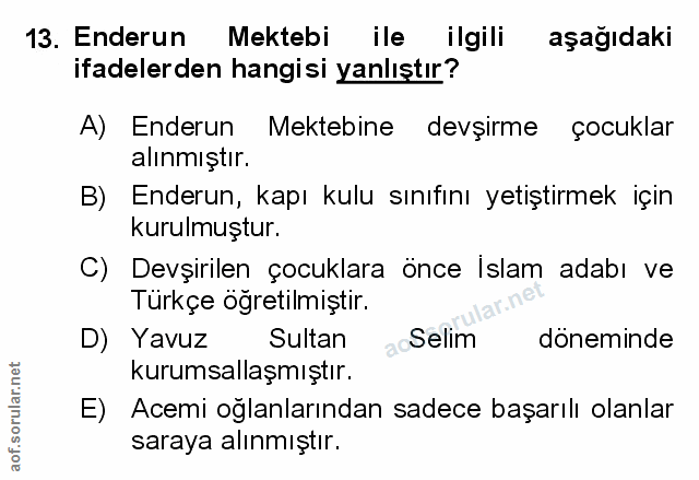 Soru 13