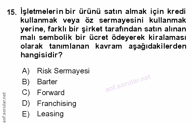 Soru 15