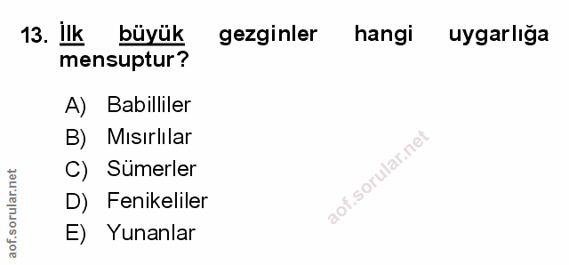 Soru 13
