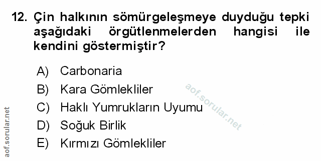 Soru 12
