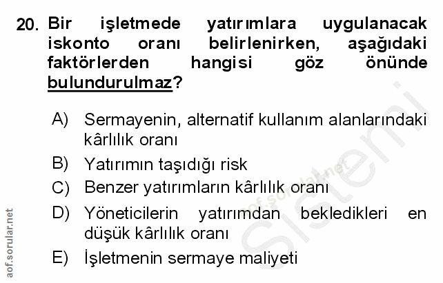 Soru 20