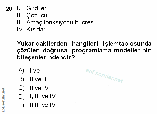 Soru 20