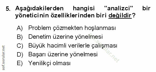 Soru 5