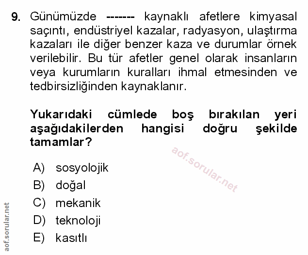 Soru 9