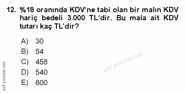 Soru 12