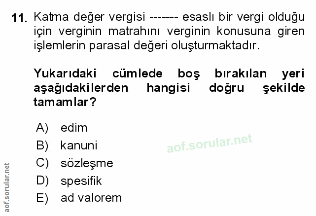 Soru 11