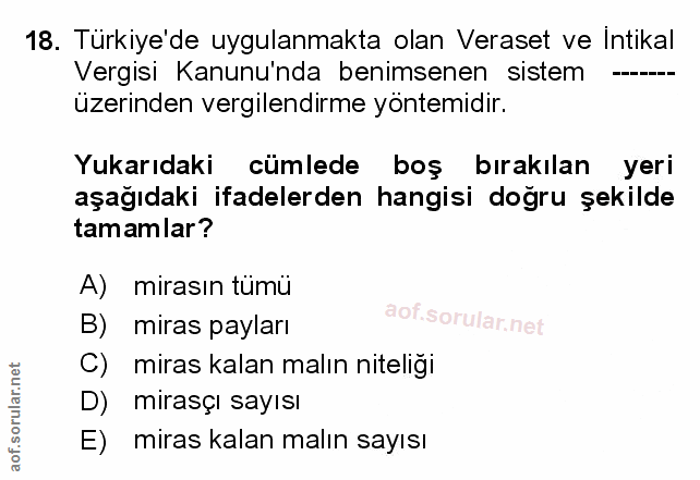 Soru 18