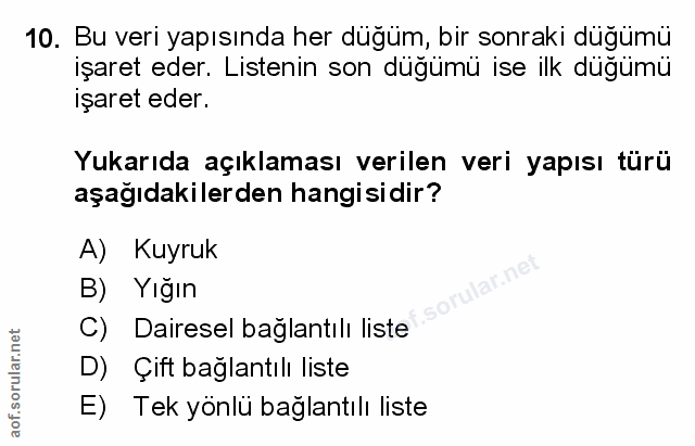 Soru 10