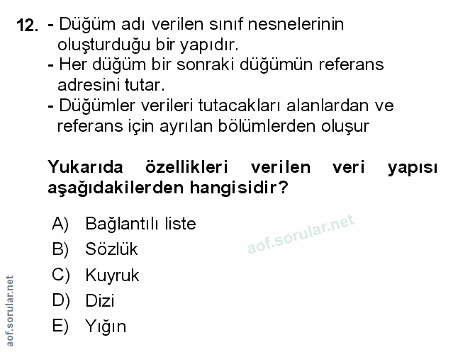 Soru 12