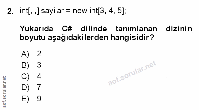 Soru 2