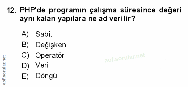 Soru 12