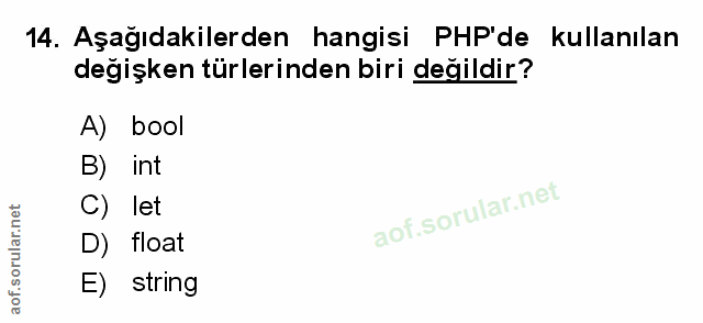 Soru 14