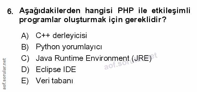Soru 6