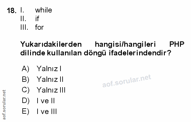 Soru 18