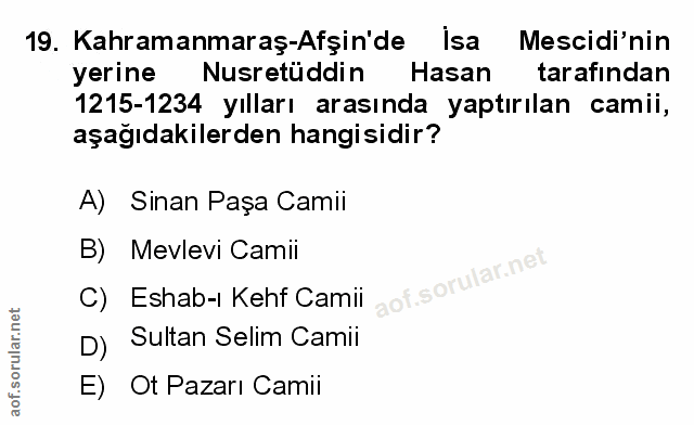 Soru 19