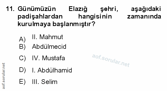 Soru 11