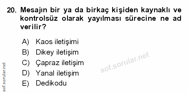 Soru 20
