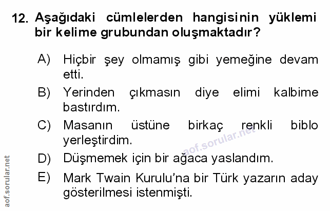 Soru 12