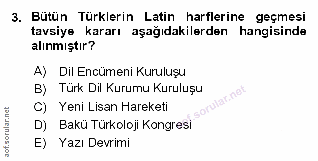 Soru 3