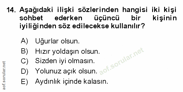 Soru 14