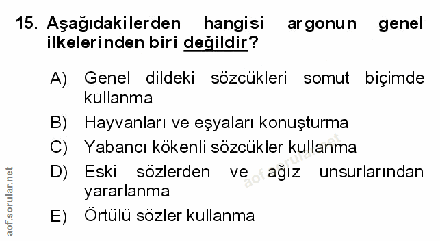 Soru 15