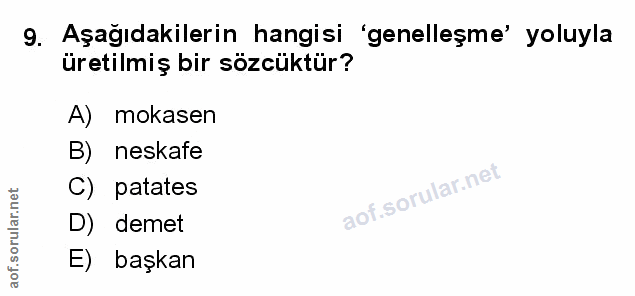 Soru 9