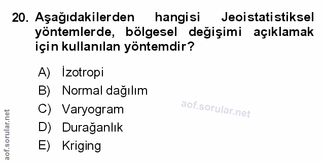 Soru 20