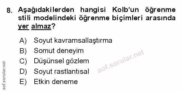 Soru 8