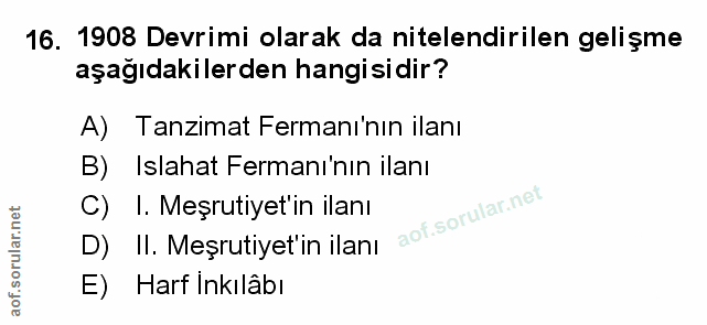 Soru 16