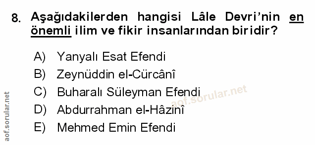 Soru 8