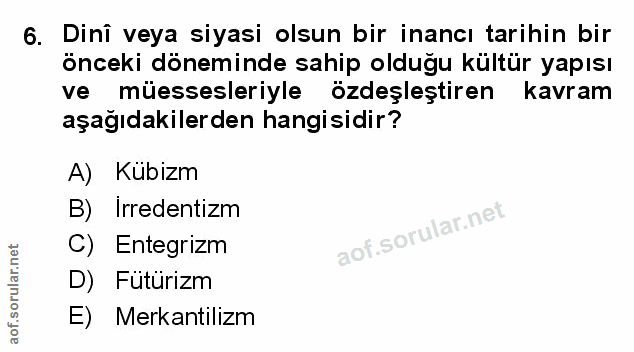Soru 6