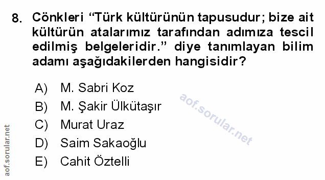 Soru 8