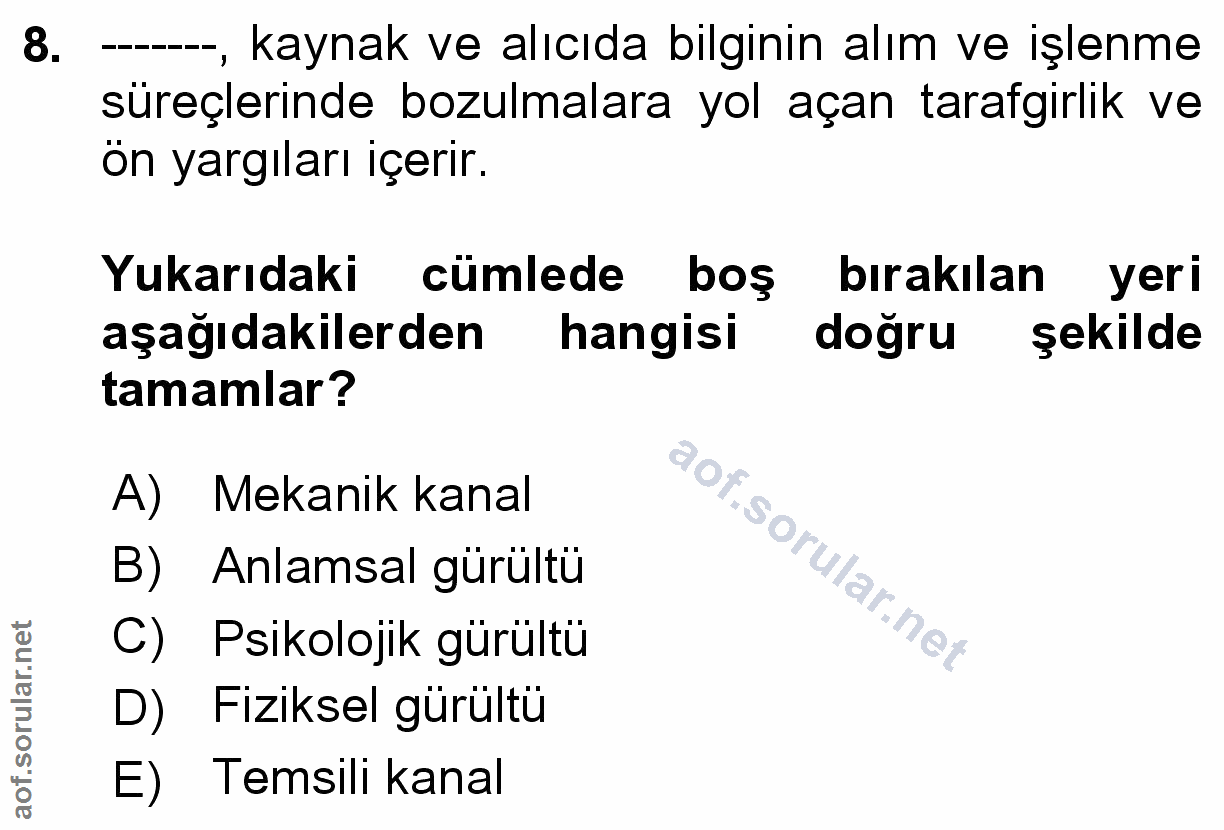 Soru 8