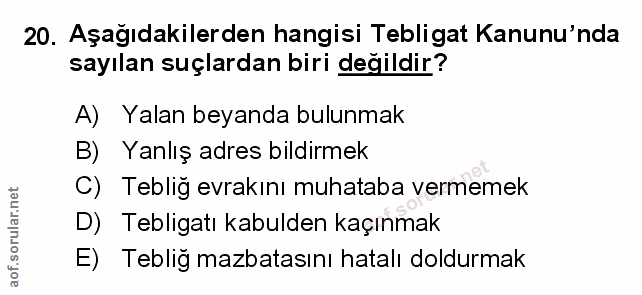 Soru 20