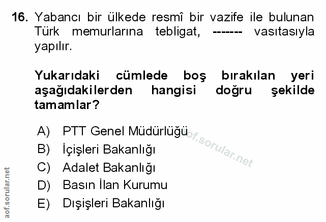Soru 16