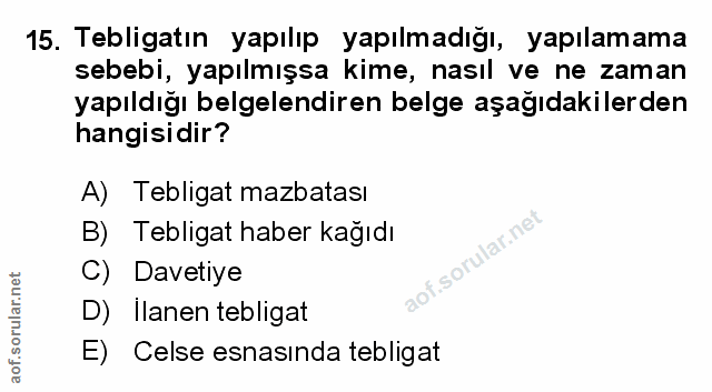 Soru 15