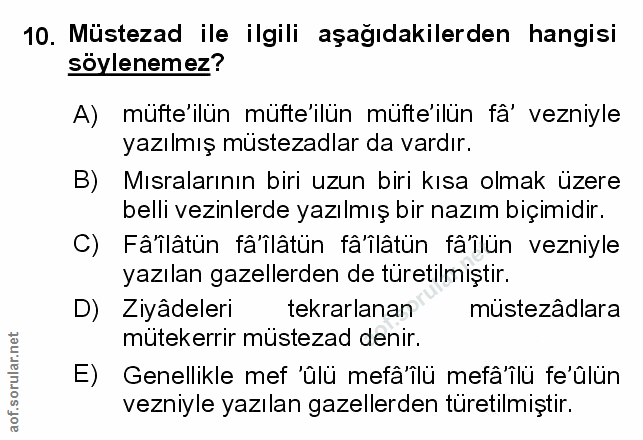 Soru 10