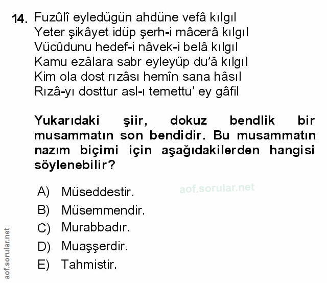 Soru 14