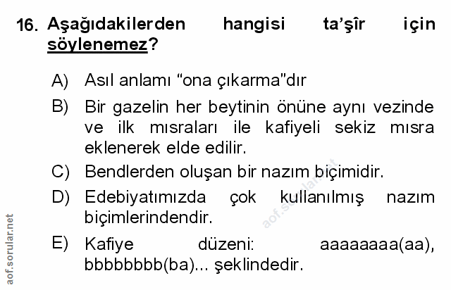 Soru 16