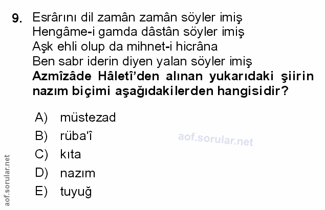 Soru 9