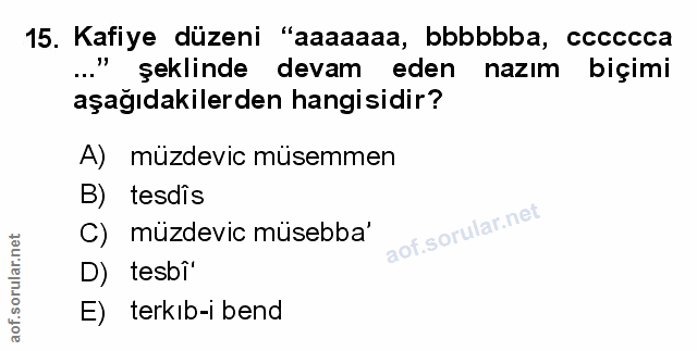 Soru 15