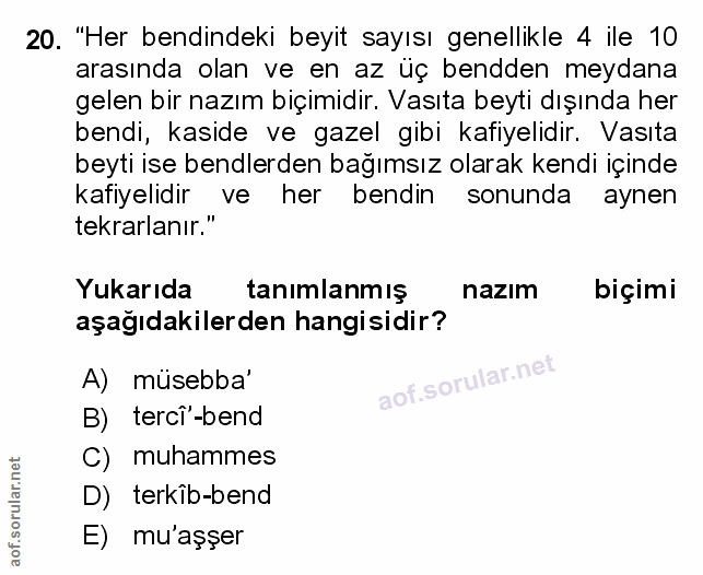 Soru 20