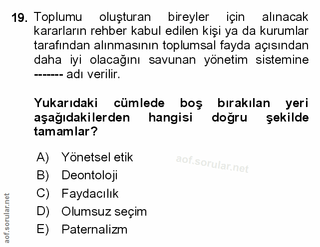 Soru 19
