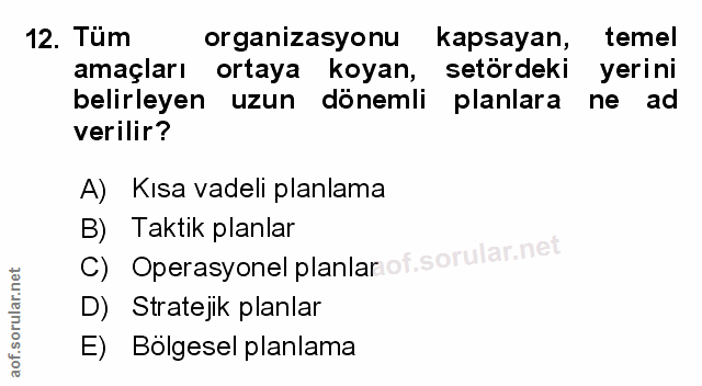 Soru 12