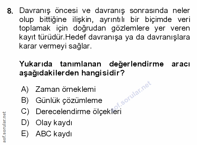 Soru 8