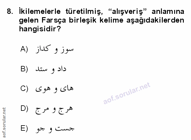 Soru 8